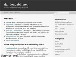 Sites similar to damiendebin.net