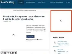 Sites similar to damienmenu.com
