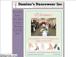 Sites similar to damiensdancewear.com