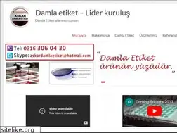 Sites similar to damla-etiket.com