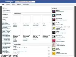 Sites similar to damnlyrics.com