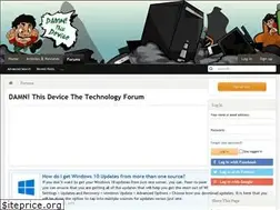 Sites similar to damnthisdevice.com