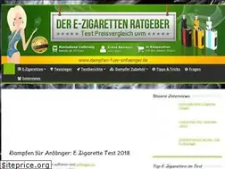 Sites similar to dampfen-fuer-anfaenger.de