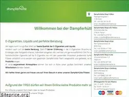 Sites similar to dampferhuette.at