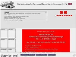 Sites similar to dampflok-wittenberge.de