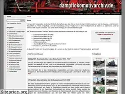 Sites similar to dampflokomotivarchiv.de