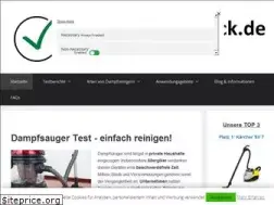 Sites similar to dampfsauger-check.de