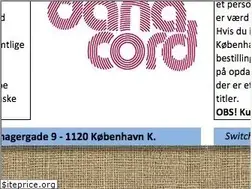 Sites similar to danacord.dk
