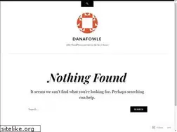Sites similar to danafowle.com
