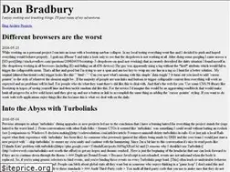 Sites similar to danbradbury.net