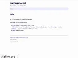 Sites similar to danbruno.net