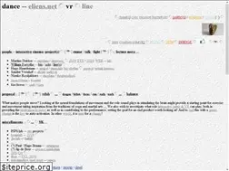 Sites similar to dance.eliens.net