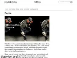 Sites similar to dance.lovetoknow.com