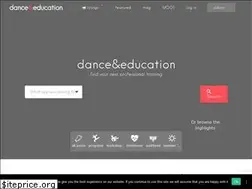 Sites similar to danceandeducation.com