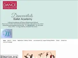 Sites similar to danceartistsballetacademy.com