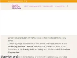 Sites similar to dancefestivalcroydon.com