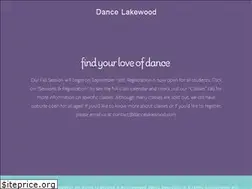 Sites similar to dancelakewood.com