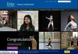 Sites similar to danceprogram.duke.edu