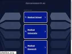 Sites similar to danceresearch.ac