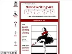 Sites similar to dancewriting.org