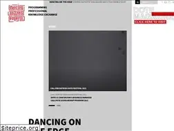 Sites similar to dancingontheedge.nl