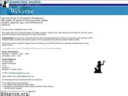 Sites similar to dancingshoes.co.za