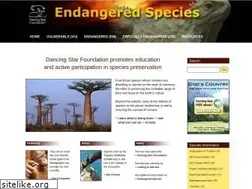 Sites similar to dancingstarendangeredspecies.org