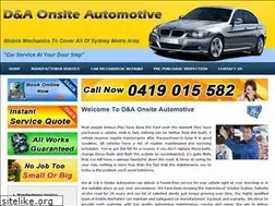 Sites similar to dandaautomotive.com.au