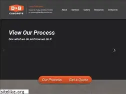 Sites similar to dandbconcrete.com
