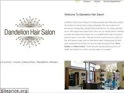 Sites similar to dandelionhairsalon.com