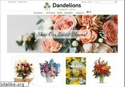 Sites similar to dandelionsflowers.com