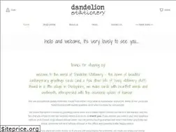 Sites similar to dandelionstationery.co.uk