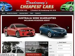 Sites similar to dandenongscheapestcars.com.au