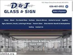Sites similar to dandjglass.com