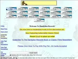 Sites similar to dandylionrecords.com