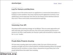 Sites similar to daneharrigan.com