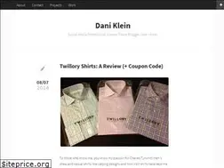 Sites similar to dani-klein.com