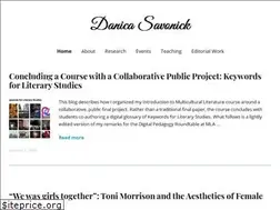 Sites similar to danicasavonick.com