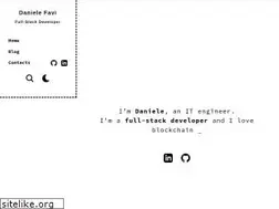 Sites similar to danielefavi.com