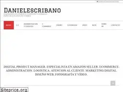 Sites similar to danielescribano.es
