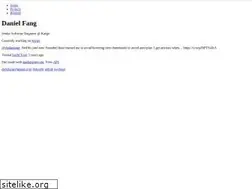 Sites similar to danielfang.org
