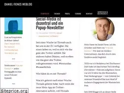Sites similar to danielfiene.com
