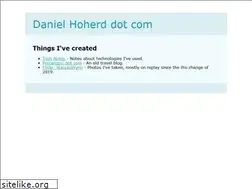 Sites similar to danielhoherd.com