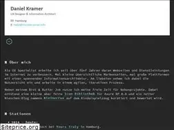 Sites similar to danielkramer.info
