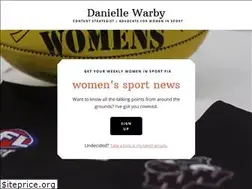 Sites similar to daniellewarby.com