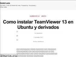 Sites similar to daniellucia.es