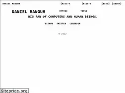 Sites similar to danielmangum.com