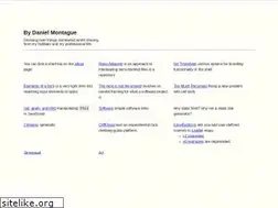 Sites similar to danielmontague.com