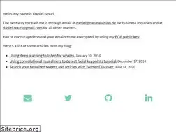 Sites similar to danielnouri.org