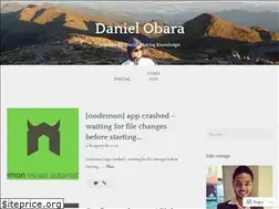 Sites similar to danielobara.wordpress.com